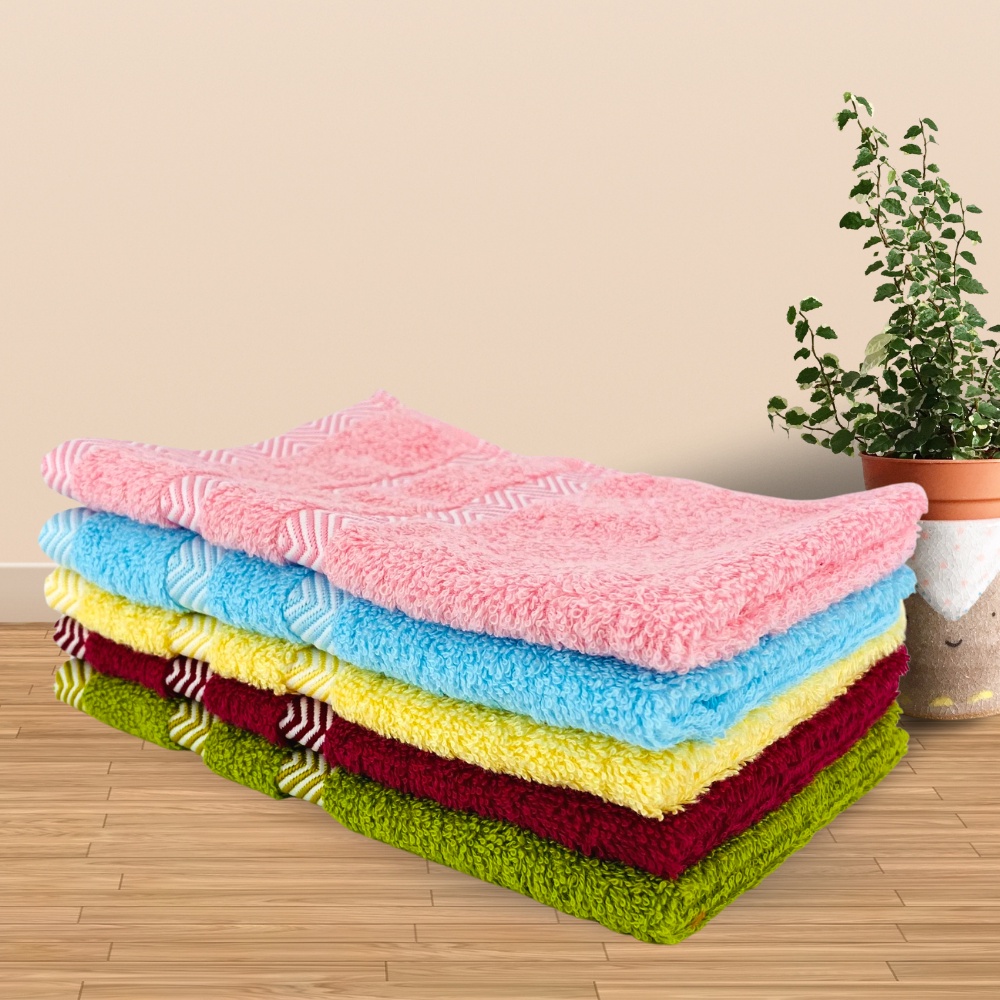 Khăn Mặt Cotton Cao Cấp Thiện Phú 34x75, Khăn Lau Mặt Chất Bông Sợi Tự Nhiên Thấm Nước Tốt M387