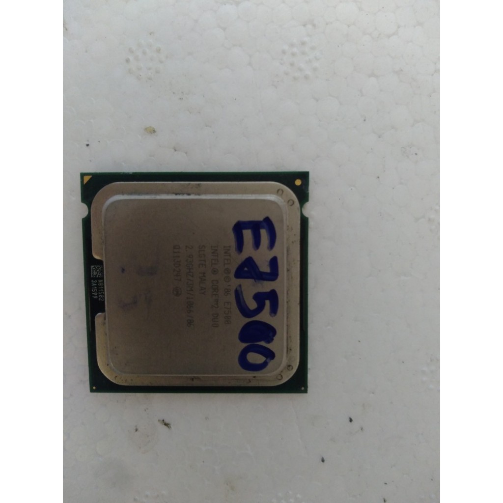 Cpu intel Core 2 duo E7500 2.93Ghz zin tháo máy, E8400 3.0Ghz | BigBuy360 - bigbuy360.vn