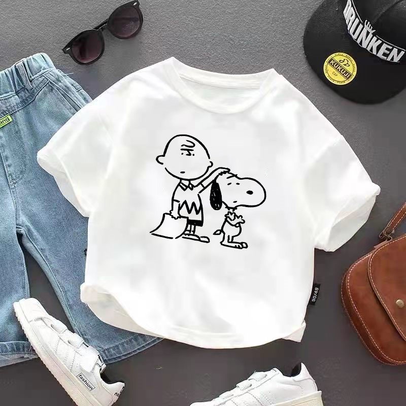 Áo Thun Cotton Tay Ngắn Phong Cách Mới 2022 Cho Bé