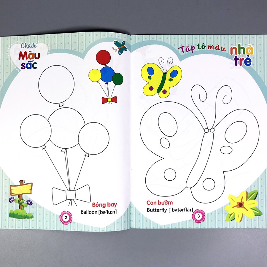 Sách - Tập Tô Màu Nhà Trẻ - Chủ Đề: Màu Sắc | BigBuy360 - bigbuy360.vn