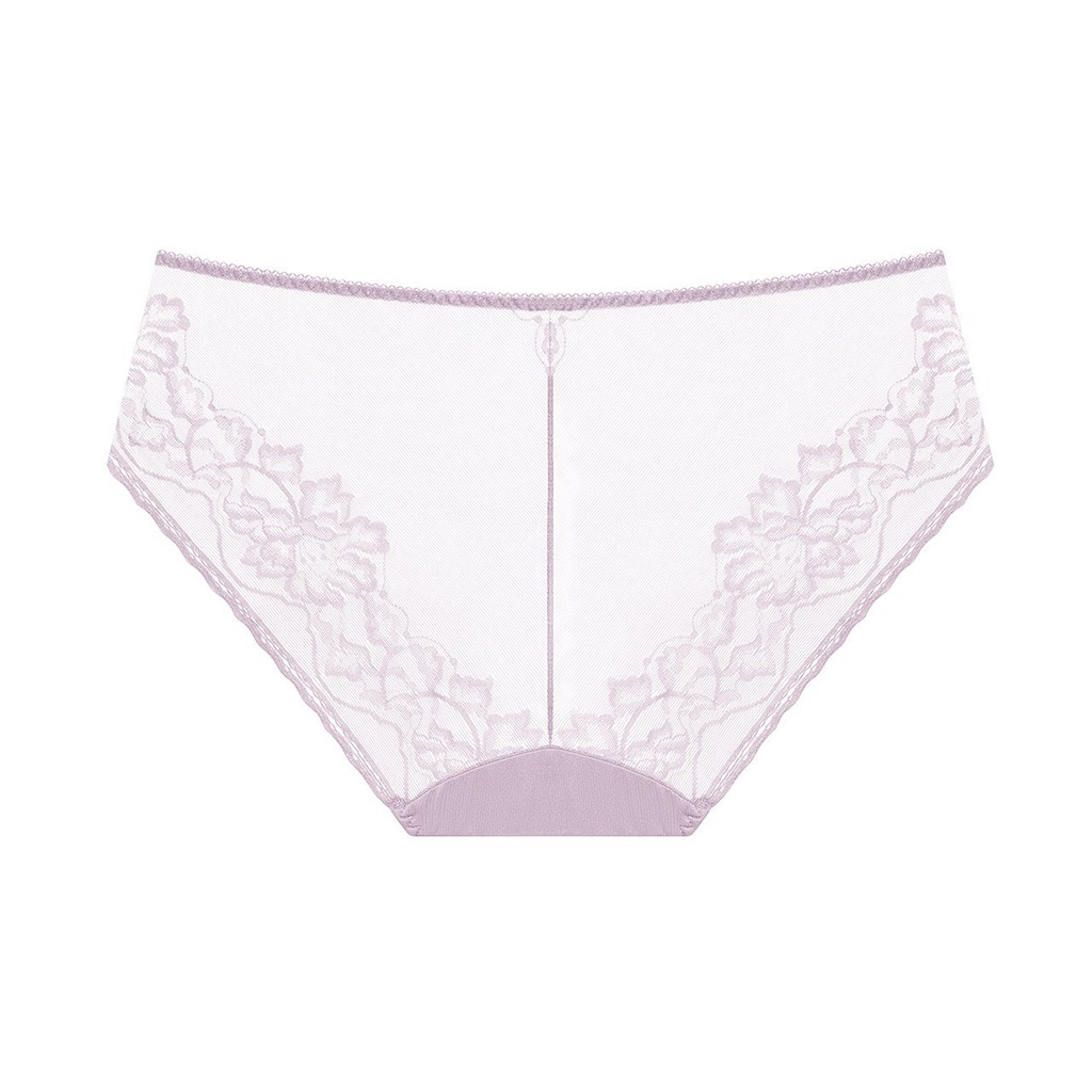 Quần lót nữ Marguerite Paris 04034- thương hiệu Pháp, cạp vừa phối ren mỏng thân sau