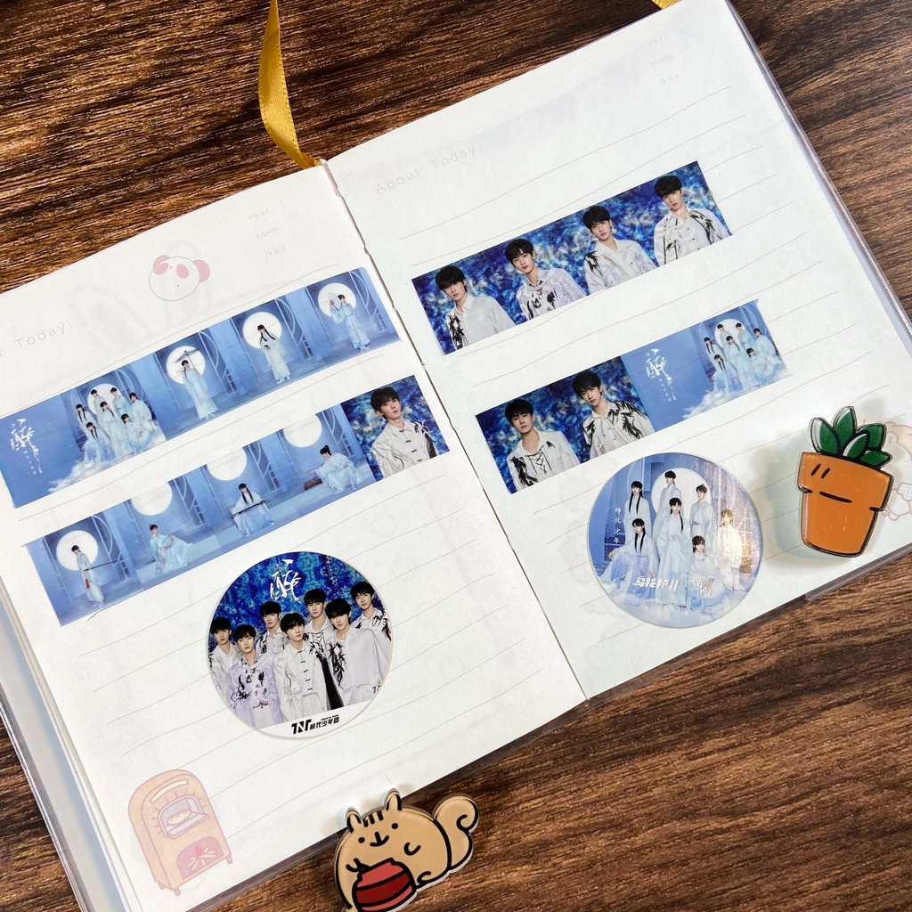 Teens In Times TNT Album Washi Tape Handbook Diy Stickers