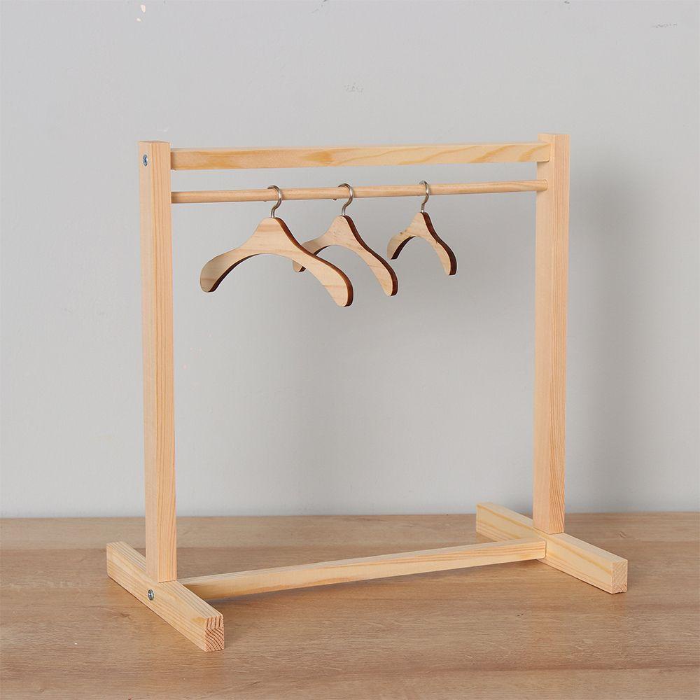 Giá Đỡ Treo Khăn Choàng / Búp Bê Bằng Gỗ Tiện Dụng
