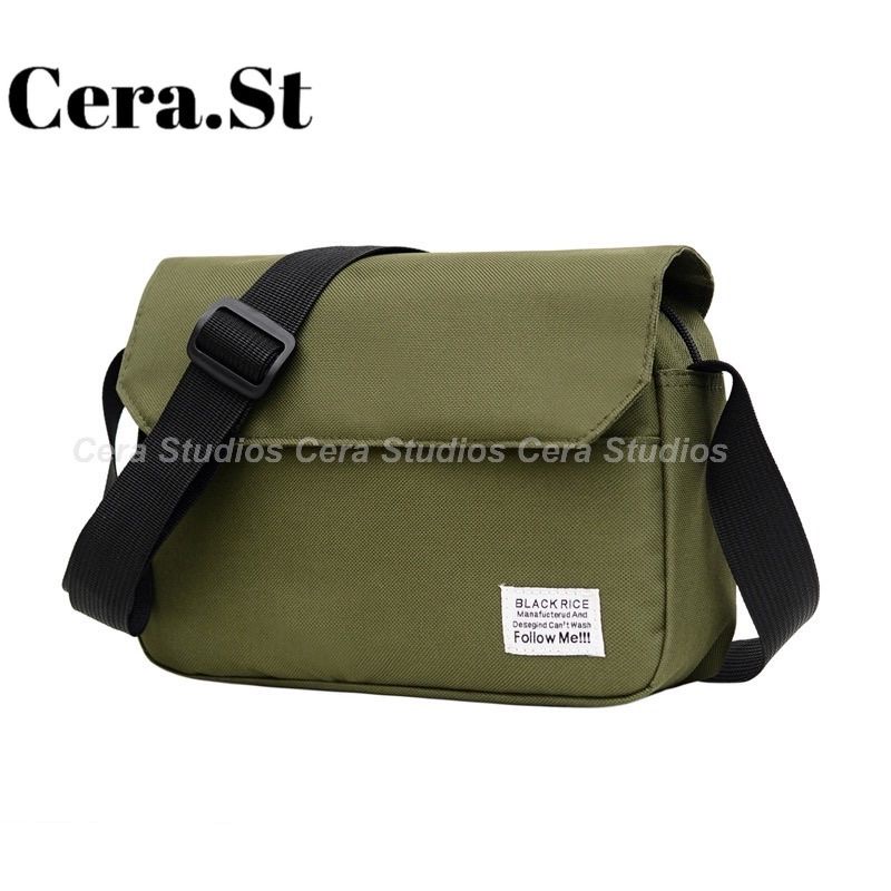 Túi đeo chéo nam thời trang  vải Canvas tiện lợi CR017