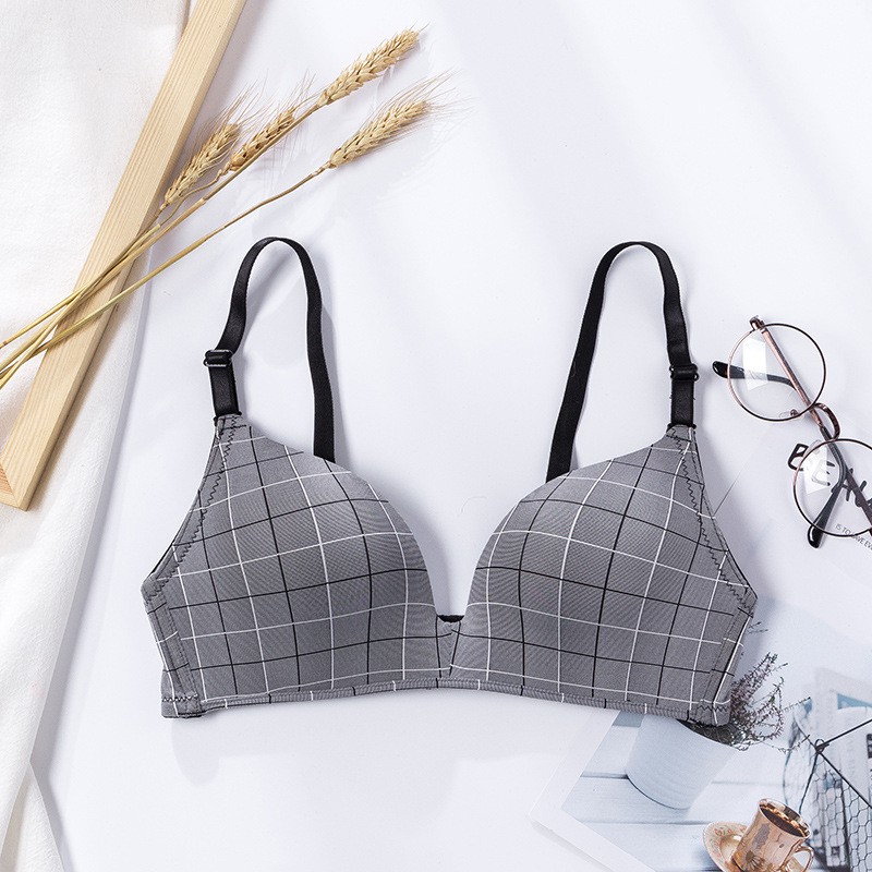 Áo ngực AOWEINISI mềm mại thiết kế đơn giản thoải mái thời trang dành cho nữ