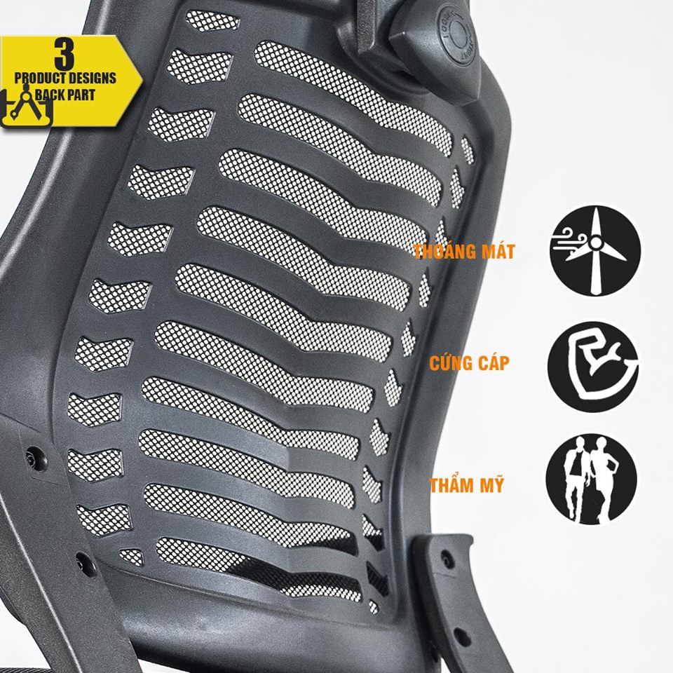 [Tặng đèn nháy tết 5m] Ghế làm việc tựa đầu BE010 - Ghế làm việc đang được ưu chuộng nhất hiện nay | BigBuy360 - bigbuy360.vn