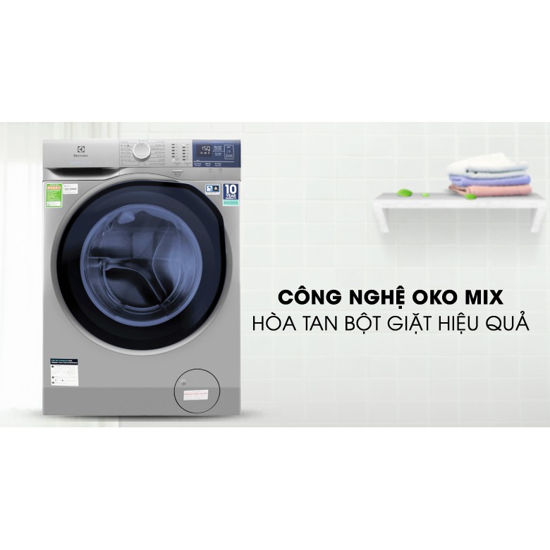 Máy giặt Electrolux Inverter 8kg EWF8024ADSA - Hàng chính hãng