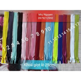 Khoá giọt lệ loại 25cm đẹp hkk ise - 3 cái