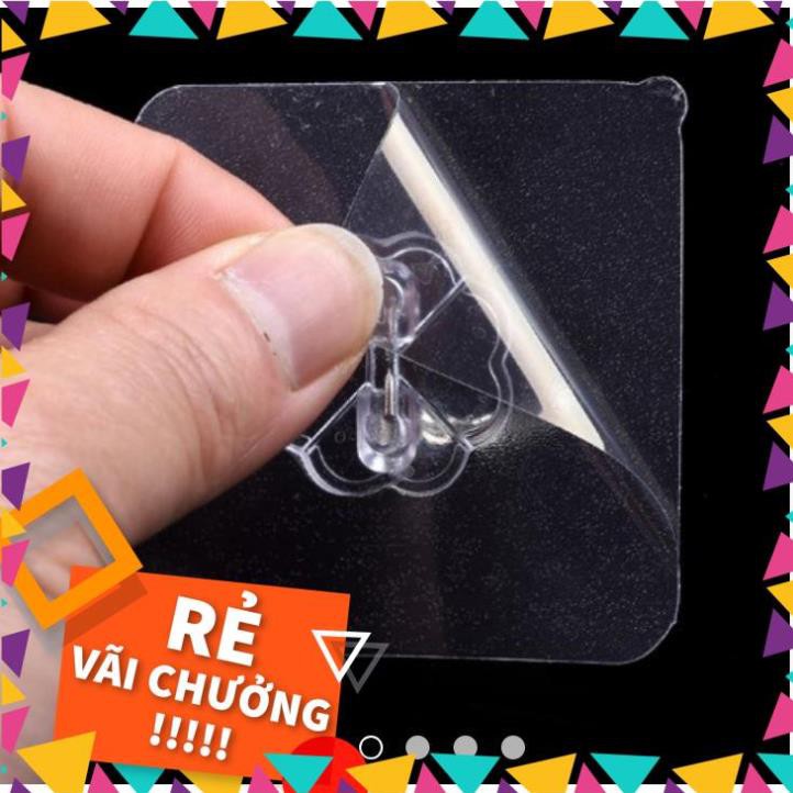 Móc dán tường siêu chịu lực 6*6cm (đọc HDSD)