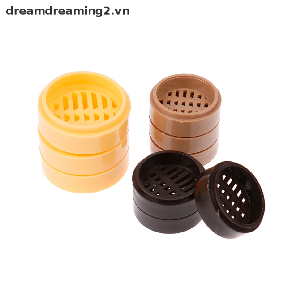 Set 3 dụng cụ bát đĩa phục vụ đồ ăn mini cho nhà búp bê