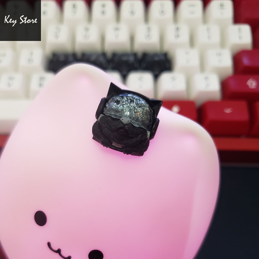 Nút bàn phím cơ artisan keycap sirius màu đen galaxy