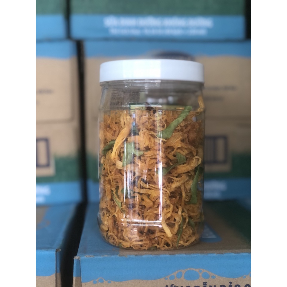 HỦ KHÔ GÀ LÁ CHANH NHÀ LÀM 250g