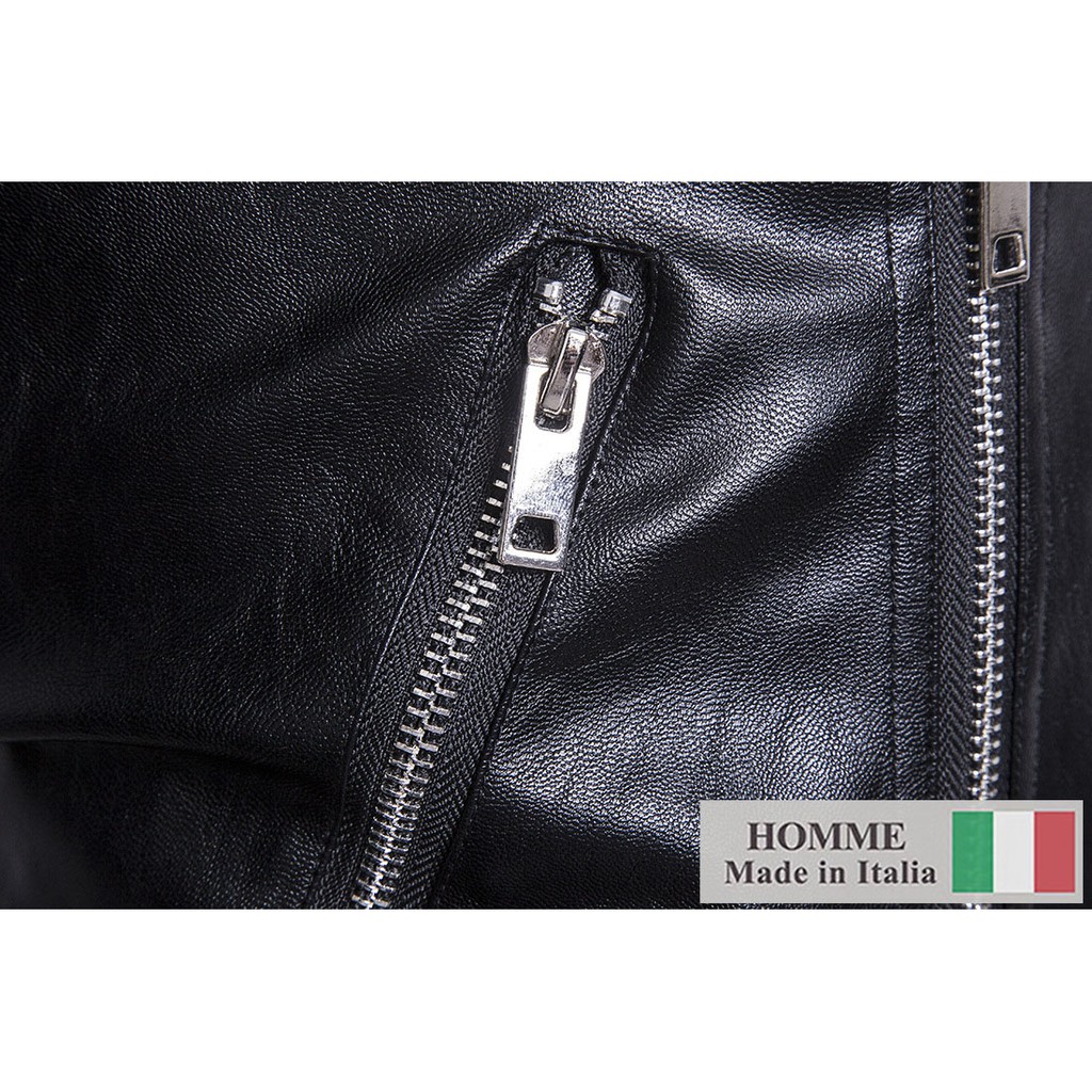 Áo khoác da Homme La Colle - Men's Synthetic Leather Jacket