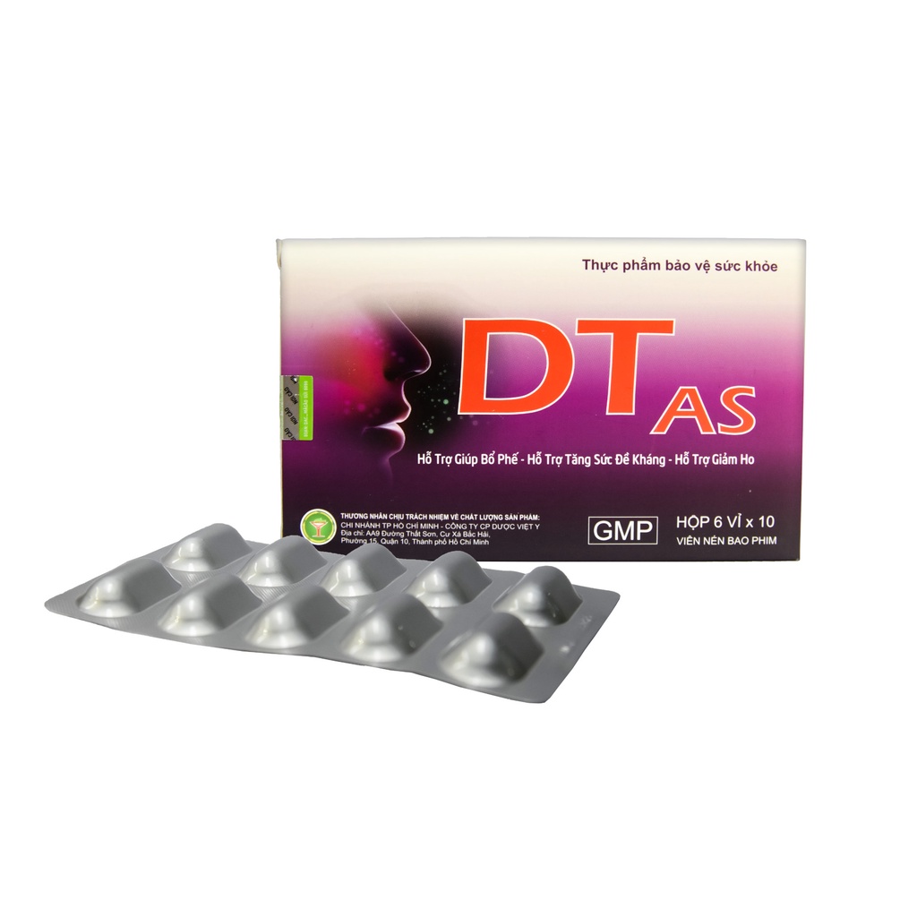 Viên uống DTAS Việt Medical Hỗ trợ bổ phế