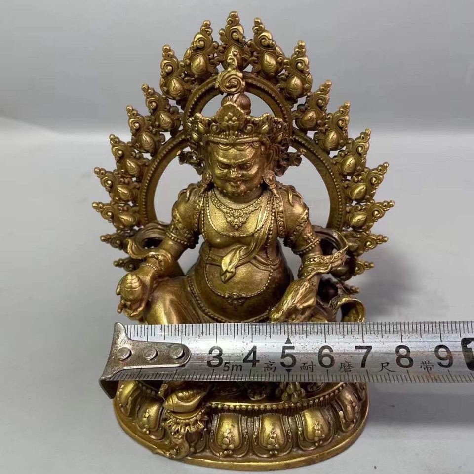 Tôn tượng Zdambala 11cm - Pháp khí Mật tông - Phật giáo Tây Tạng