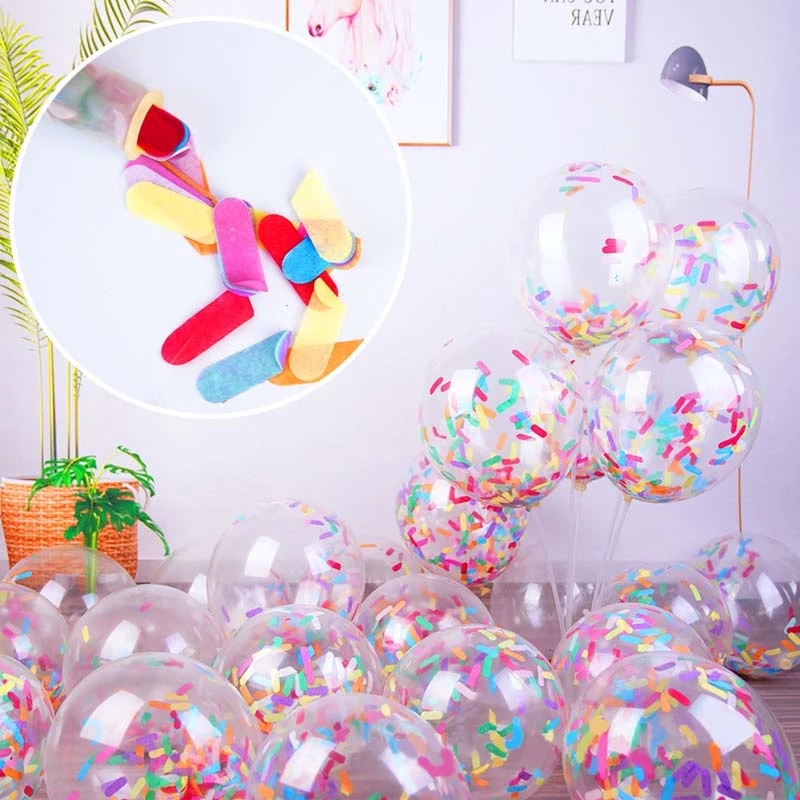 Set 10 Bong Bóng 12 Inch Nhiều Màu Sắc Dùng Để Trang Trí Tiệc Sinh Nhật Tiện Dụng