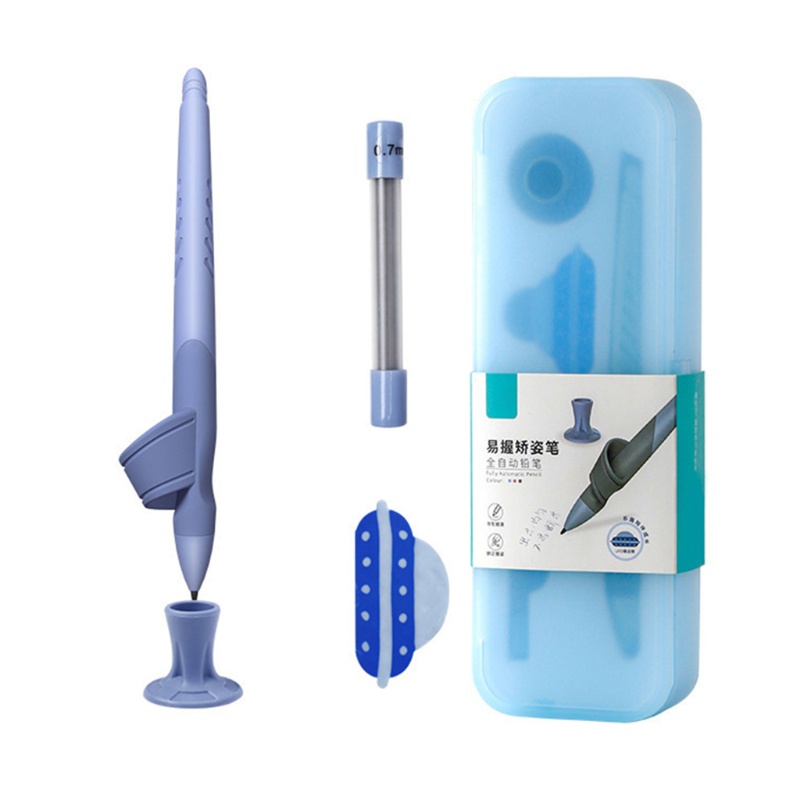 Bộ Bút Chì Cơ Kèm Ngòi 0 7mm Nhỏ Gọn Tiện Dụng Cho Học Sinh