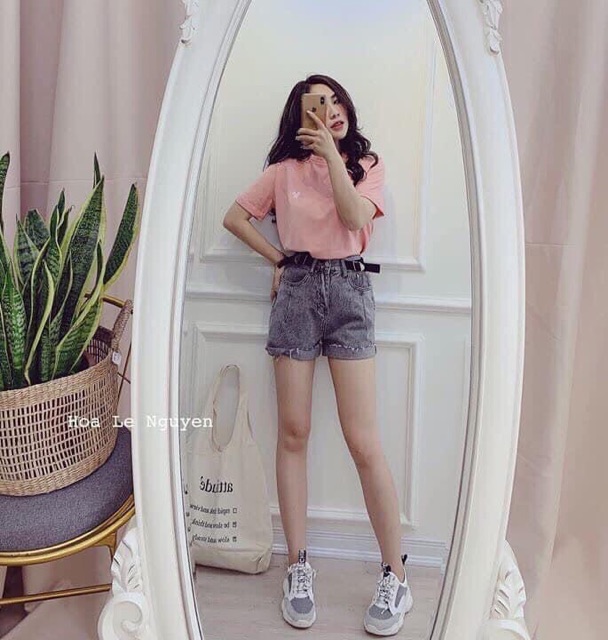 ÁO PHÔNG GIẤY CỔ TRÒN THÊU Nữ siêu mát | BigBuy360 - bigbuy360.vn