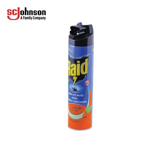 RAID Bình xịt muỗi Hương Cam Chanh 600ml