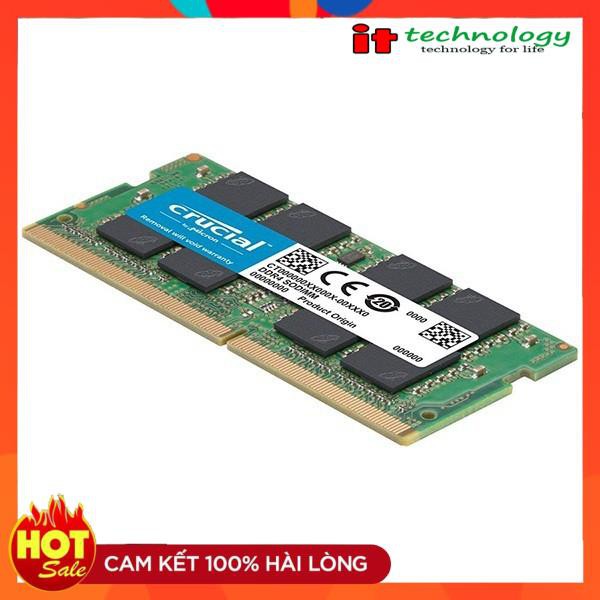 🎁 RAM Laptop Crucial 16GB DDR4 2400MHz SODIMM - Hàng Chính Hãng