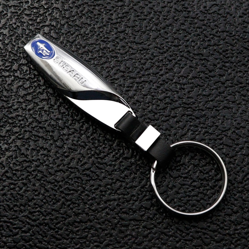 Móc Khóa Kim Loại Hình Logo 3D Cho Xe Hơi Subaru Impreza Forester Tribeca XV BRZ