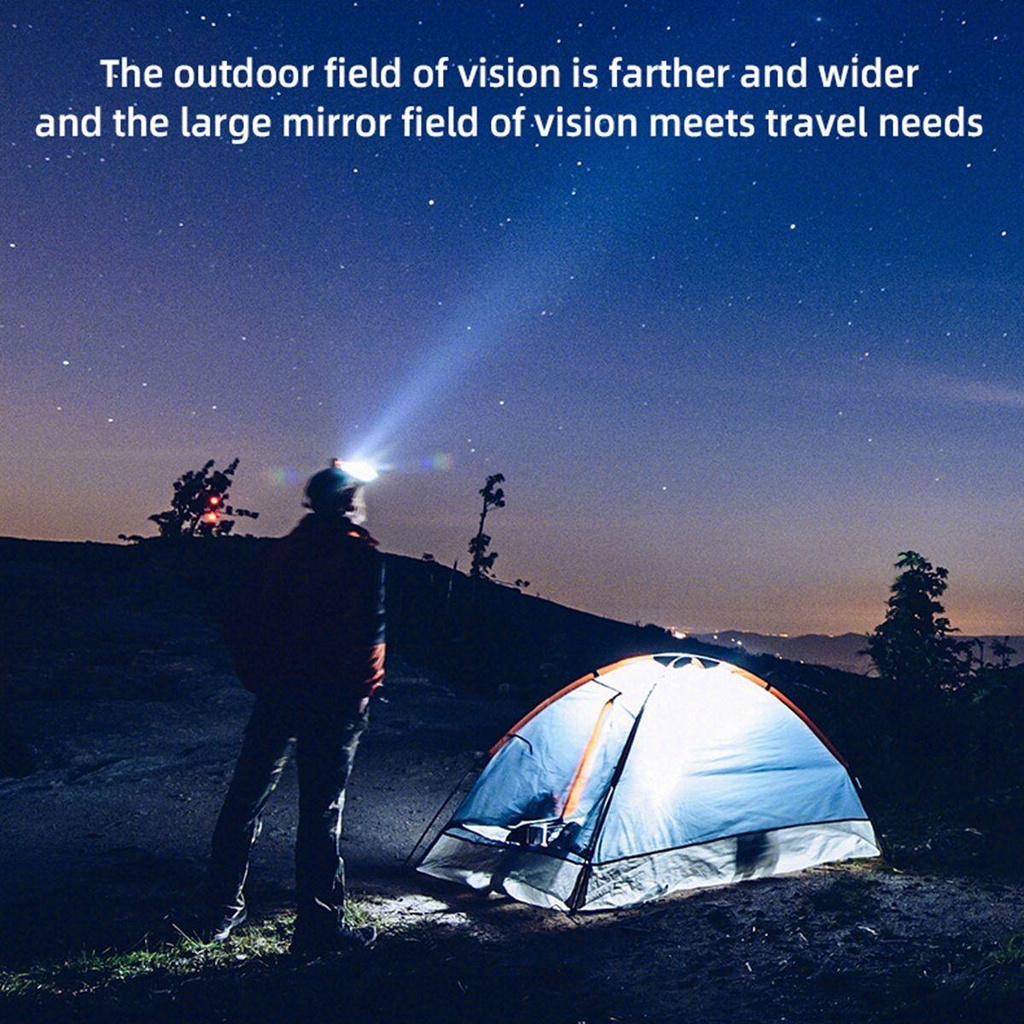 Đèn Pin Đội Đầu Siêu Sáng Tiện Dụng Cho Leo Núi / Cắm Trại