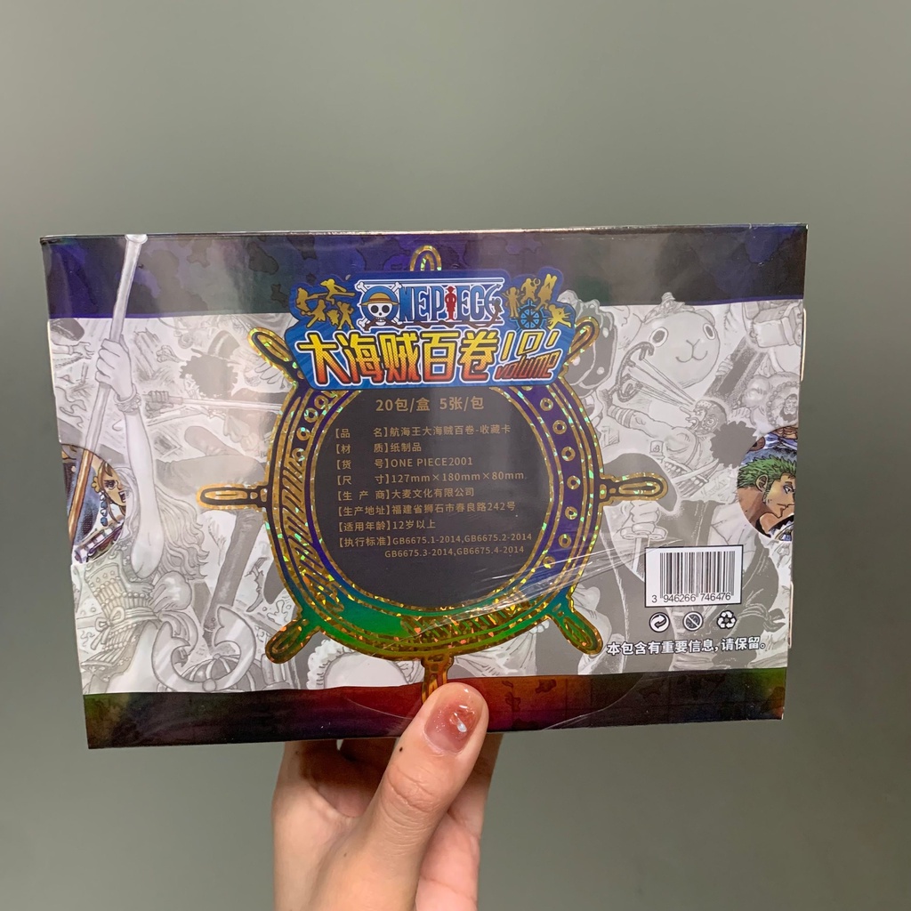 Mới Bộ Sưu Tập Thẻ Bài Nhân Vật Hoạt Hình One Piece