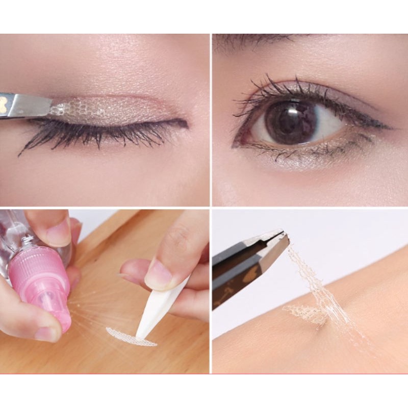 Miếng Dán Tạo Mắt Hai Mí Tự Nhiên Siêu Dính Thoáng Khí Không Phản Quang Tức Thì