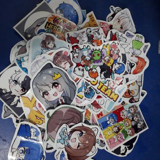Sticker/ Hình dán Hero Team (Bộ 10-50 sticker, random)