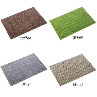 Simple Waterproof Insulation Mat Food Dining Table Kitchen Tableware