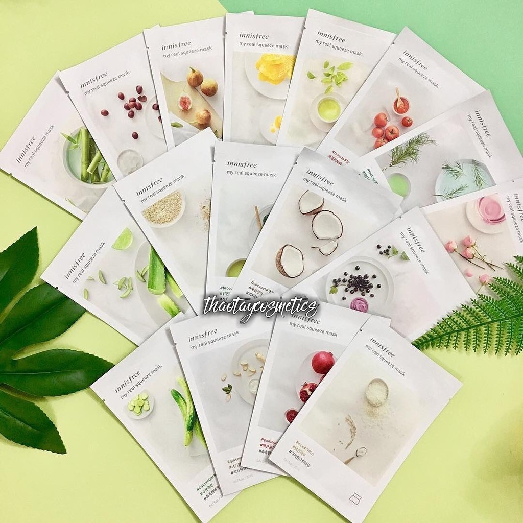 Mặt nạ giấy Innisfree My Real Squeeze Mask (20ml)