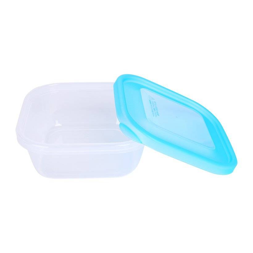 Bộ 3 hộp thực phẩm lò vi sóng Nakaya 380ml xanh dương hàng Nhật - Larva Store