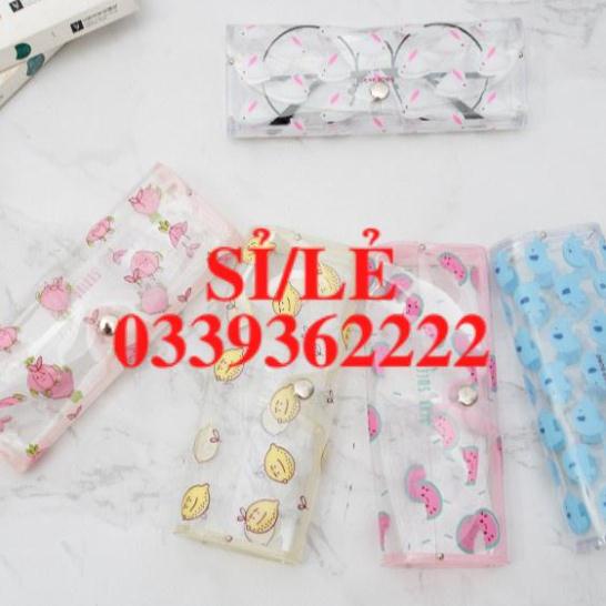 [ HAIANHSHOP ] Hộp đựng kính trong suốt loại đẹp