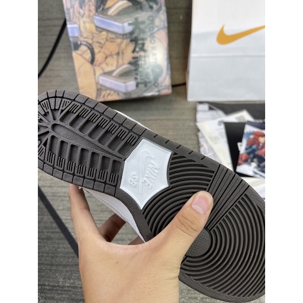 GIÀY SB DUNK OTOMO KATSU TRẮNG NÂU DA THẬT