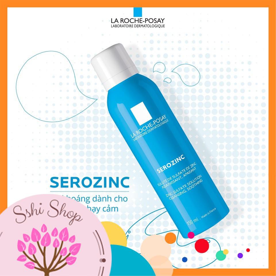 [HÀNG CHÍNH HÃNG] Nước khoáng giúp làm sạch và dịu da La Roche-Posay Serozinc 300ml