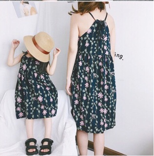 Váy maxi cho bé và mẹ