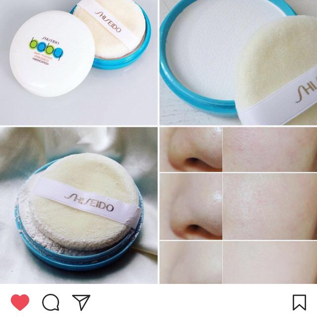 (Đủ bill,có sẵn)Phấn rôm Phấn phủ kiềm dầu Shiseido Baby Powder 50gr