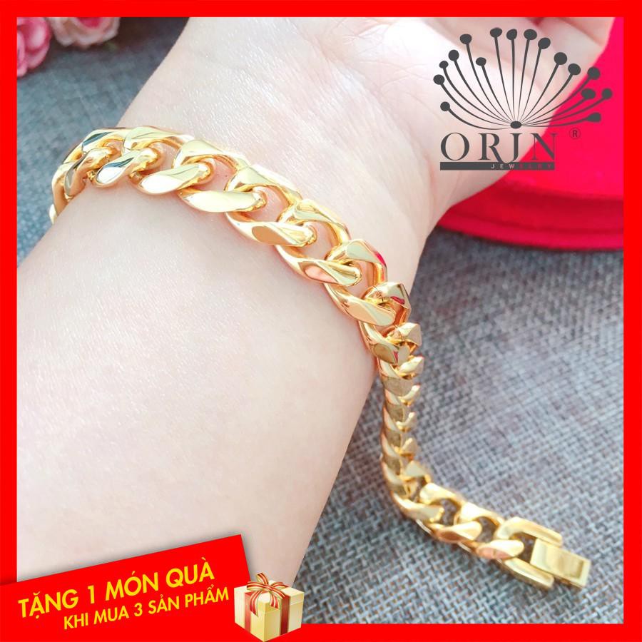 Vòng tay nam nữ, lắc tay nam nữ bền màu thiết kế thời thượng Orin V2209
