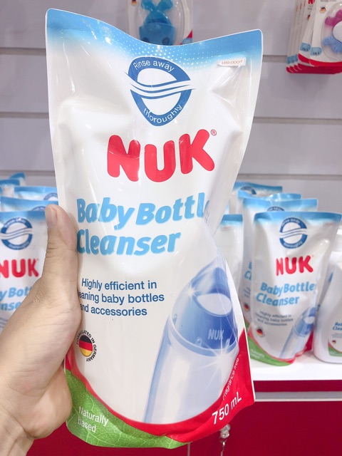 Nước Rửa Bình NUK Chính Hãng Nhập Khẩu Đức