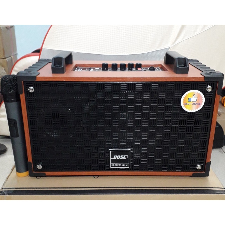 Loa Kéo Karaoke Sounbox 2 Tấc GL-809 Bluetooth Tặng Kèm 2 Micro Không Dây, Âm Thanh Cực Hay