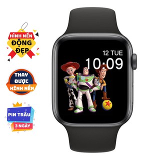 Smart watch 💕 Hình nền động 💕 Đồng hồ thông minh thay hình nền được, pin hơn 3 ngày.