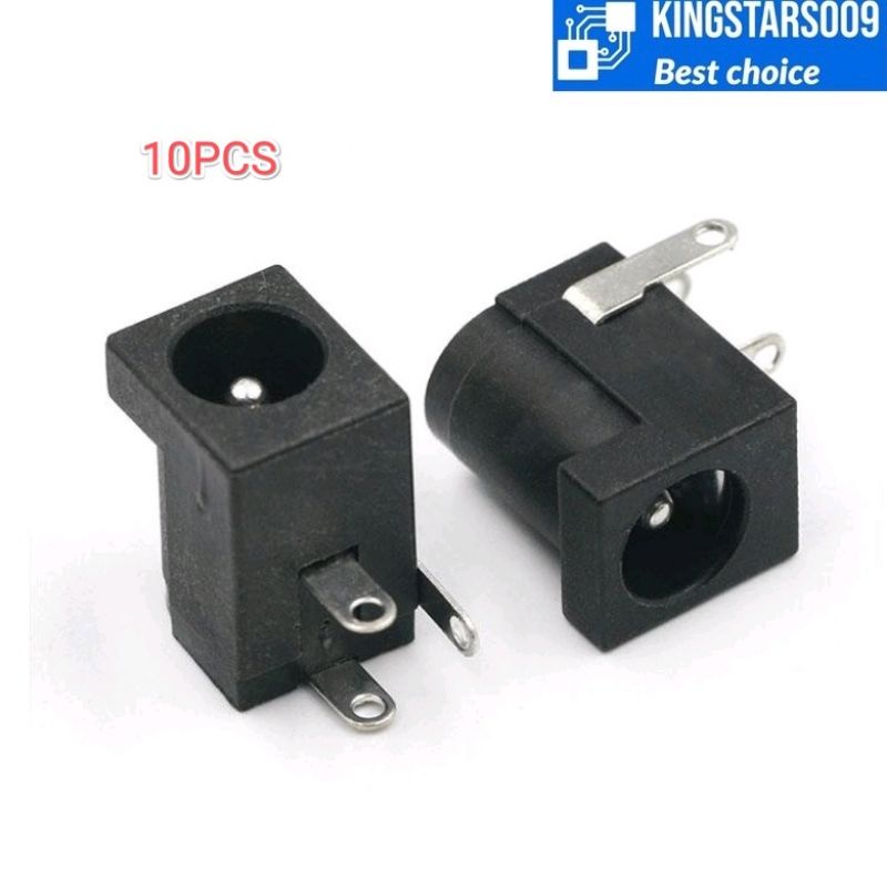 Set 10 Jack nguồn DC 5.5x2.1mm hàn board