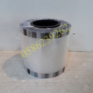 Cuộn keo dán ly hình hoa quả - keo trong - cuộn keo ép màng