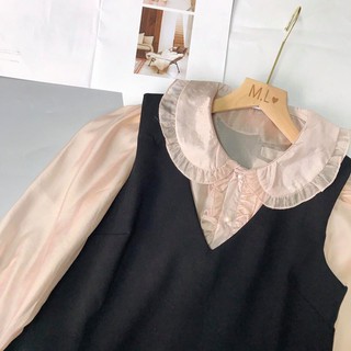 Set váy yếm kèm sơ mi tơ (giá sale)