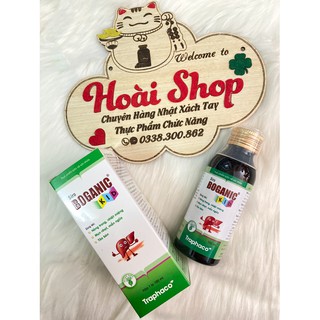 Siro Boganic Kid lọ 100ml - Hỗ trợ mát gan, thanh nhiệt, giảm mẩn ngứa, rôm sảy cho bé