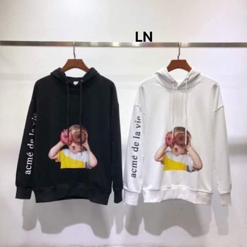 Áo hoodie em bé bánh mũ 2 lớp DA6