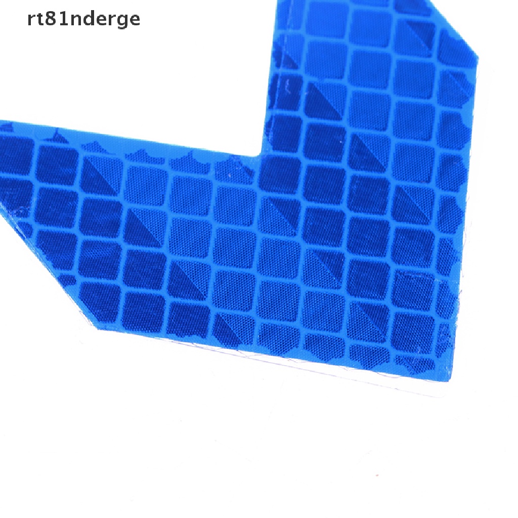 【ge】 10PCS Car Reflective Sticker Arrows Pattern Warning Car Stickers and Decals .