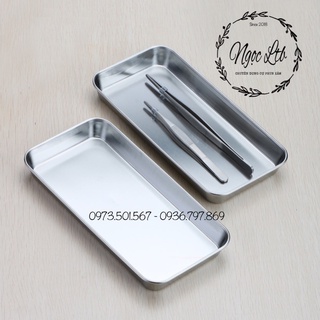 Khay inox hcn, lòng sâu