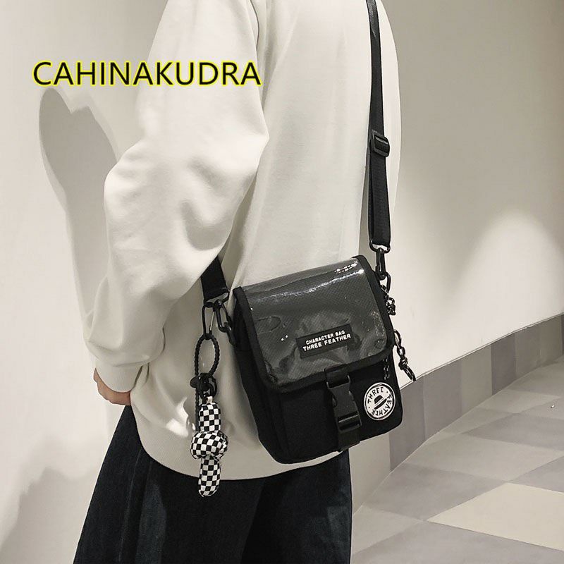 Túi đeo chéo  trang nam nữ Mắt x; mũi tên; LoGo  Balo Mini đi học; đi chơi; vải can ko thấm nước