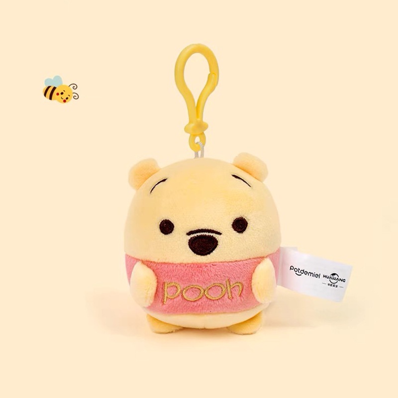 Thú Nhồi Bông Hình Gấu Pooh Ba Mắt Hoạt Hình Disney Chính Hãng